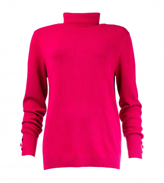 Vroni Turtle Neck | Pink