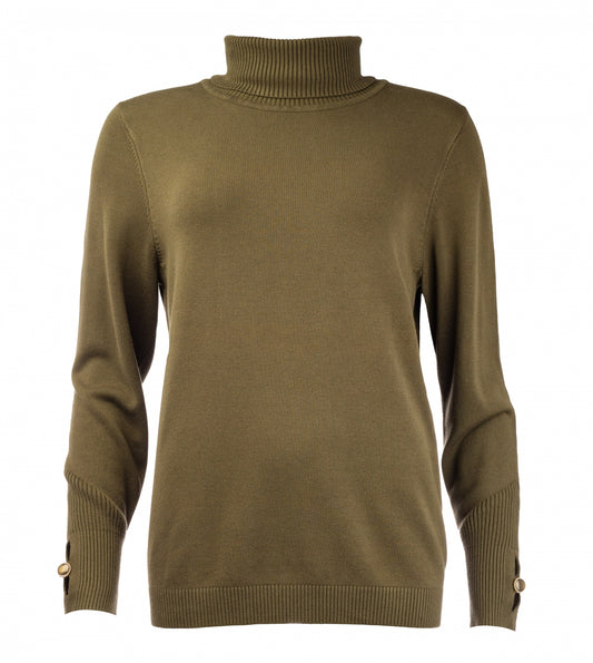 Vroni Turtle Neck | Mud